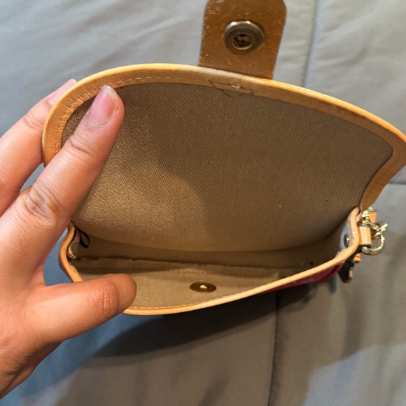 Dooney & Bourke Pink Monogrammed Wristlet - Picture 4 of 9